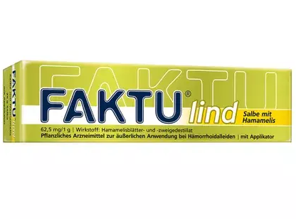 FAKTU® lind  bei Hämorrhoidalleiden